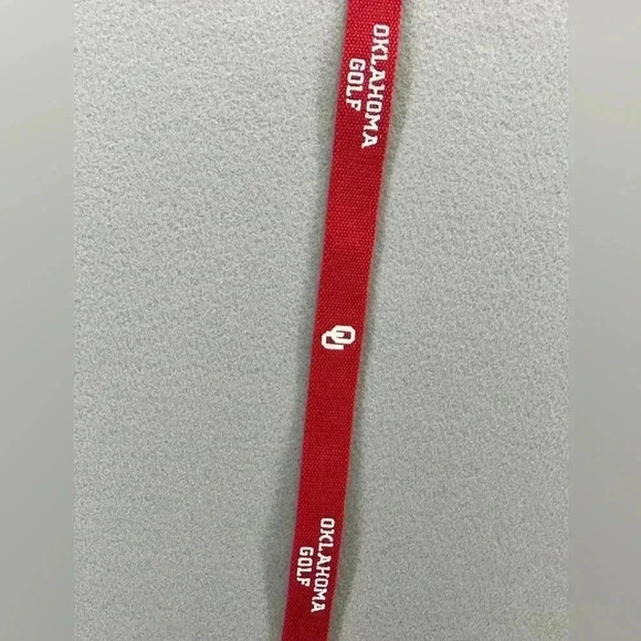 Peter Millar Belt NWT OU GOLF Collegiate Collection Oklahoma University Golf - Picture 4 of 12